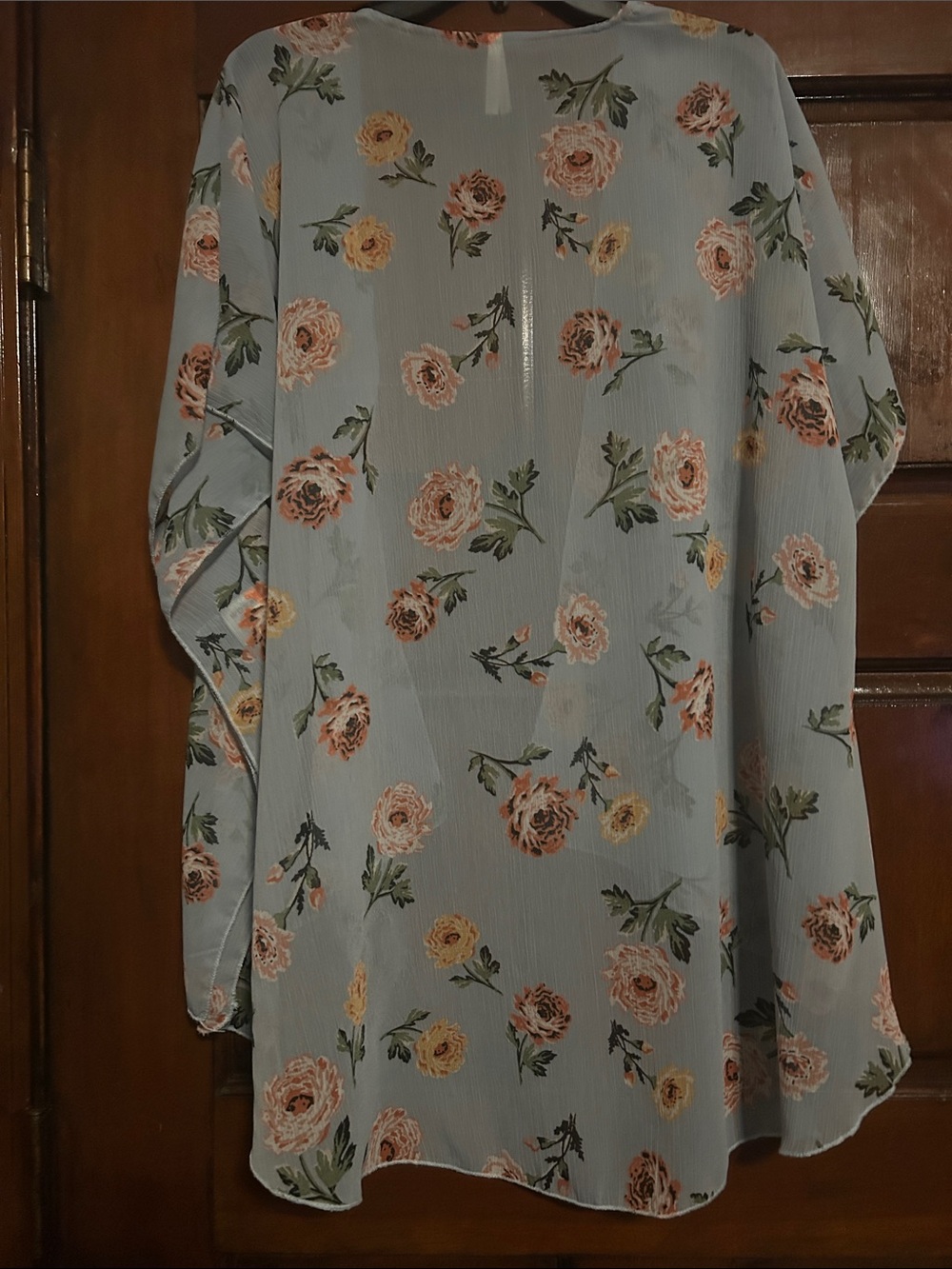Live 4 Truth Light Blue Floral Top - Picture 6 of 6
